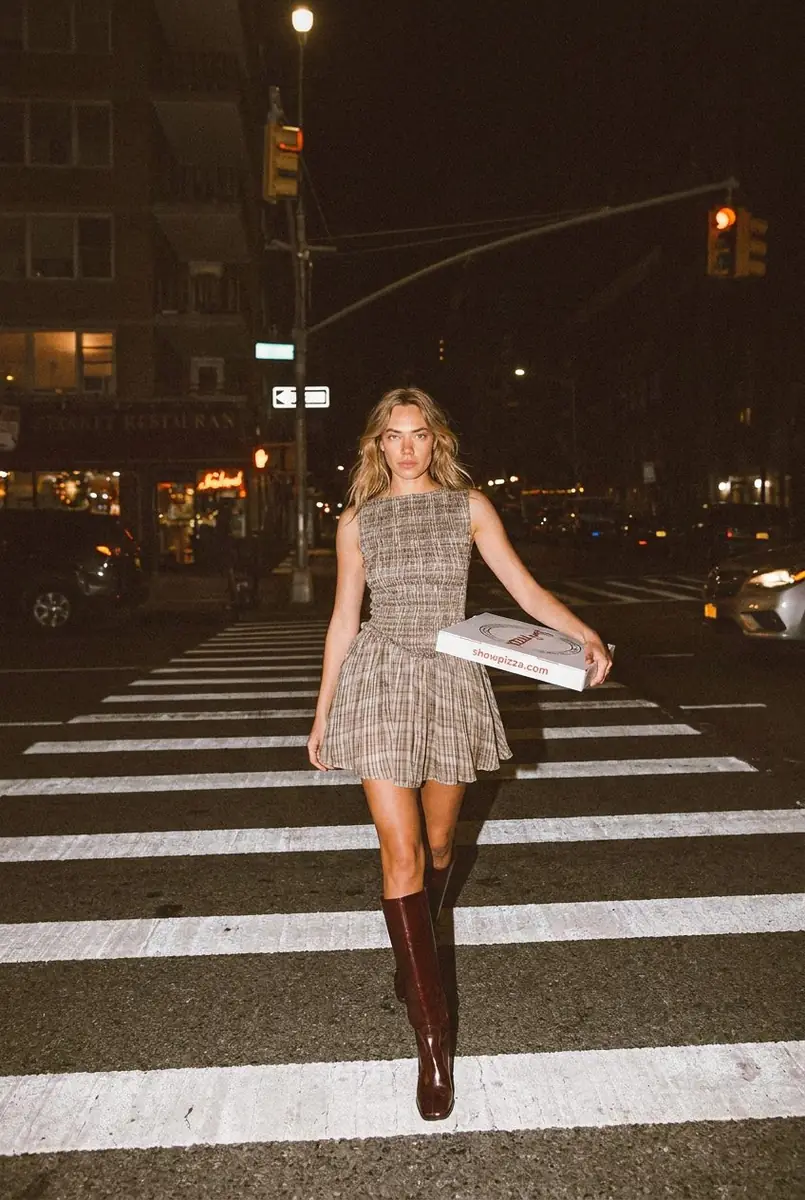 Série livrée, look automne en pleine lumière
